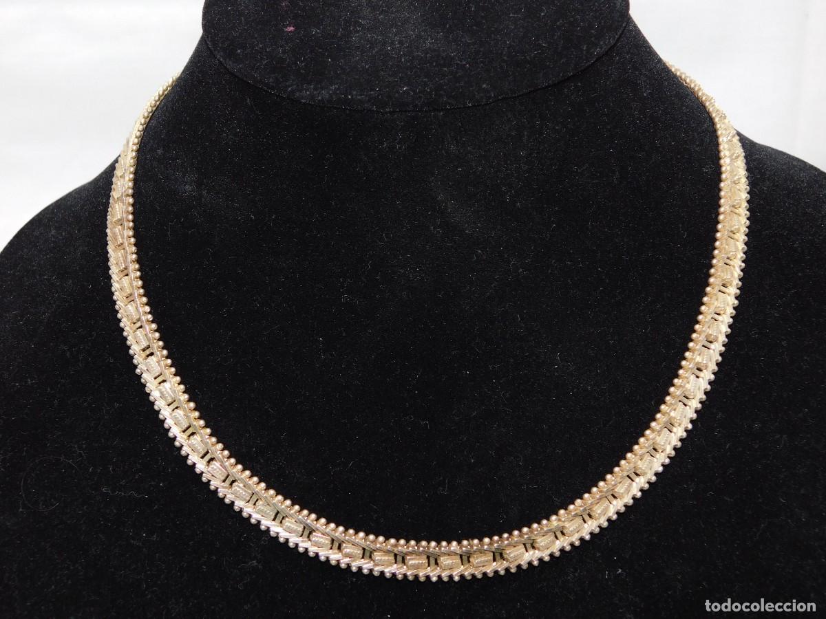 Antig&uuml;edades: ANTIGUO COLLAR DE PLATA - Foto 2