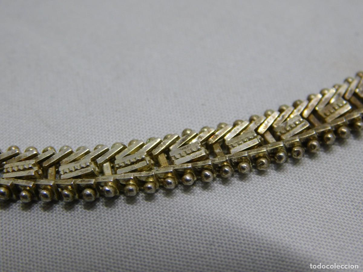 Antig&uuml;edades: ANTIGUO COLLAR DE PLATA - Foto 6