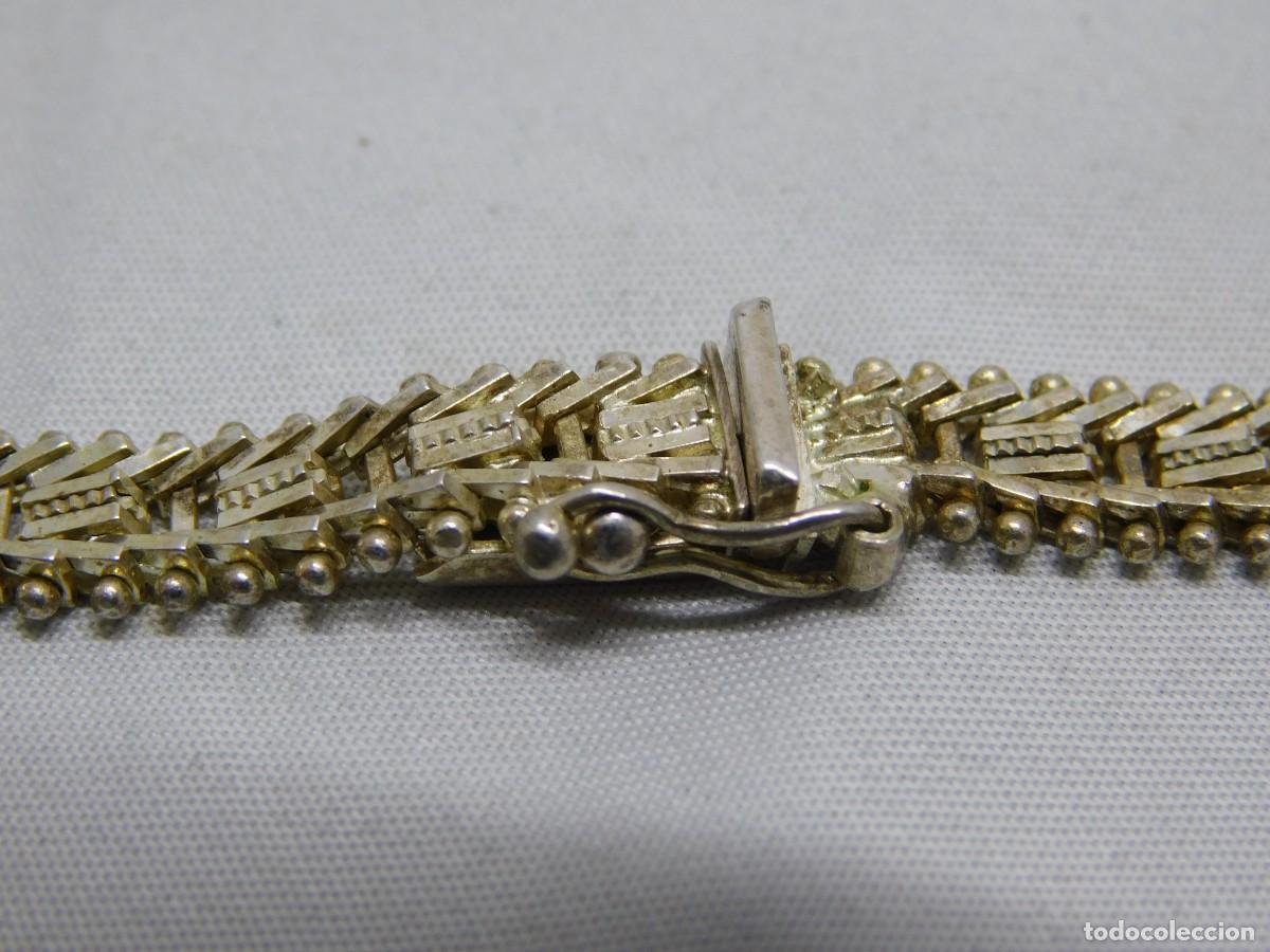 Antig&uuml;edades: ANTIGUO COLLAR DE PLATA - Foto 7