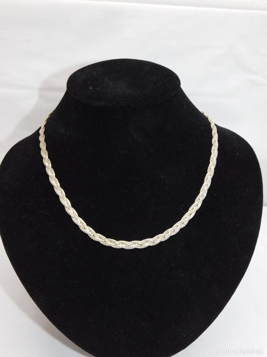 Antig&uuml;edades: ANTIGUO COLLAR DE PLATA - Foto 1