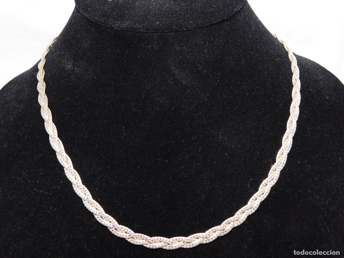 Antig&uuml;edades: ANTIGUO COLLAR DE PLATA - Foto 2