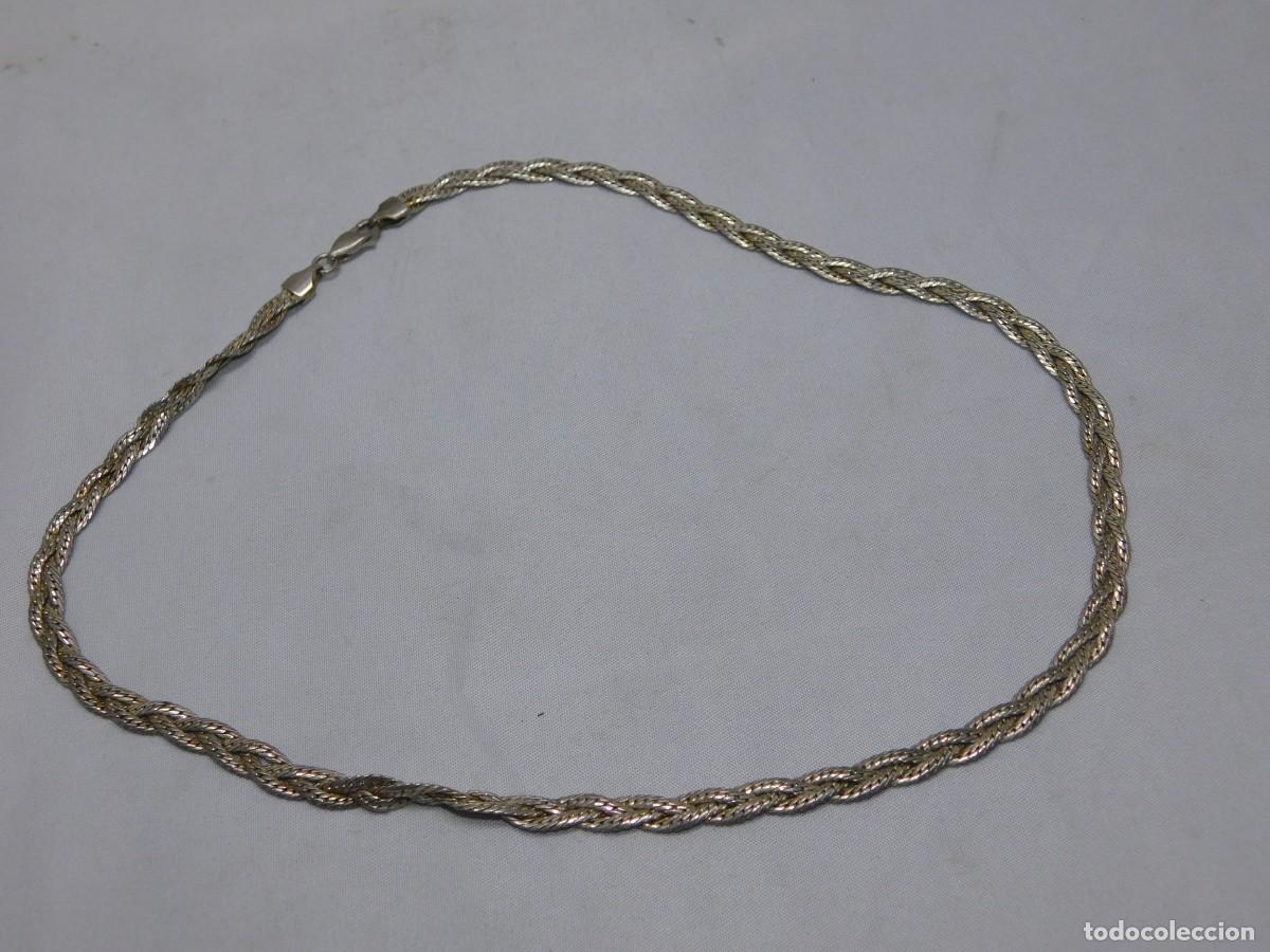 Antig&uuml;edades: ANTIGUO COLLAR DE PLATA - Foto 4
