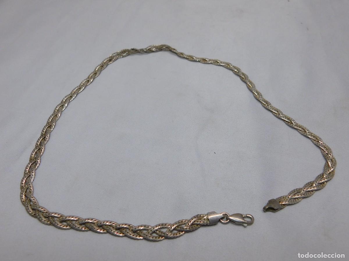 Antig&uuml;edades: ANTIGUO COLLAR DE PLATA - Foto 5