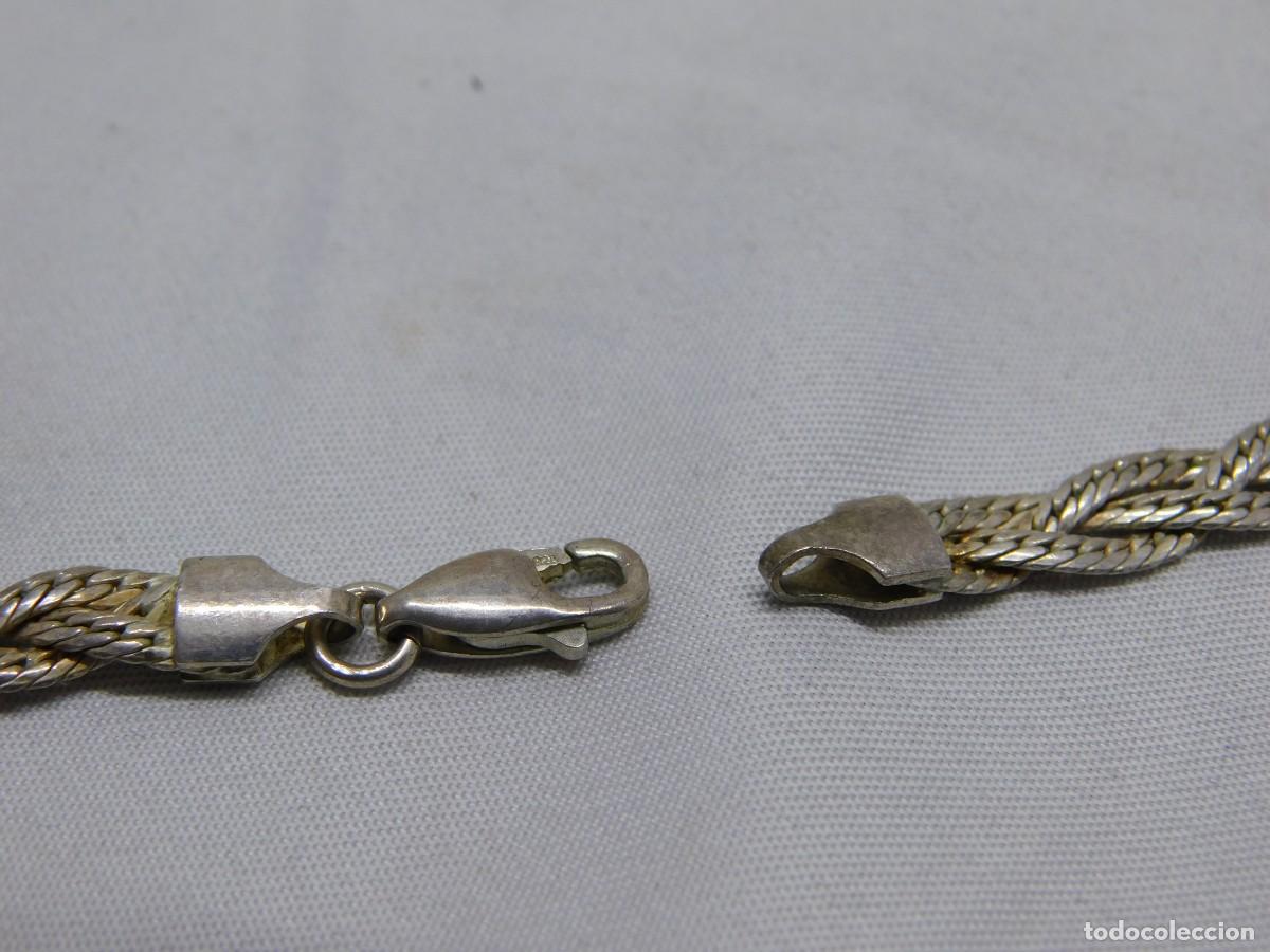 Antig&uuml;edades: ANTIGUO COLLAR DE PLATA - Foto 6