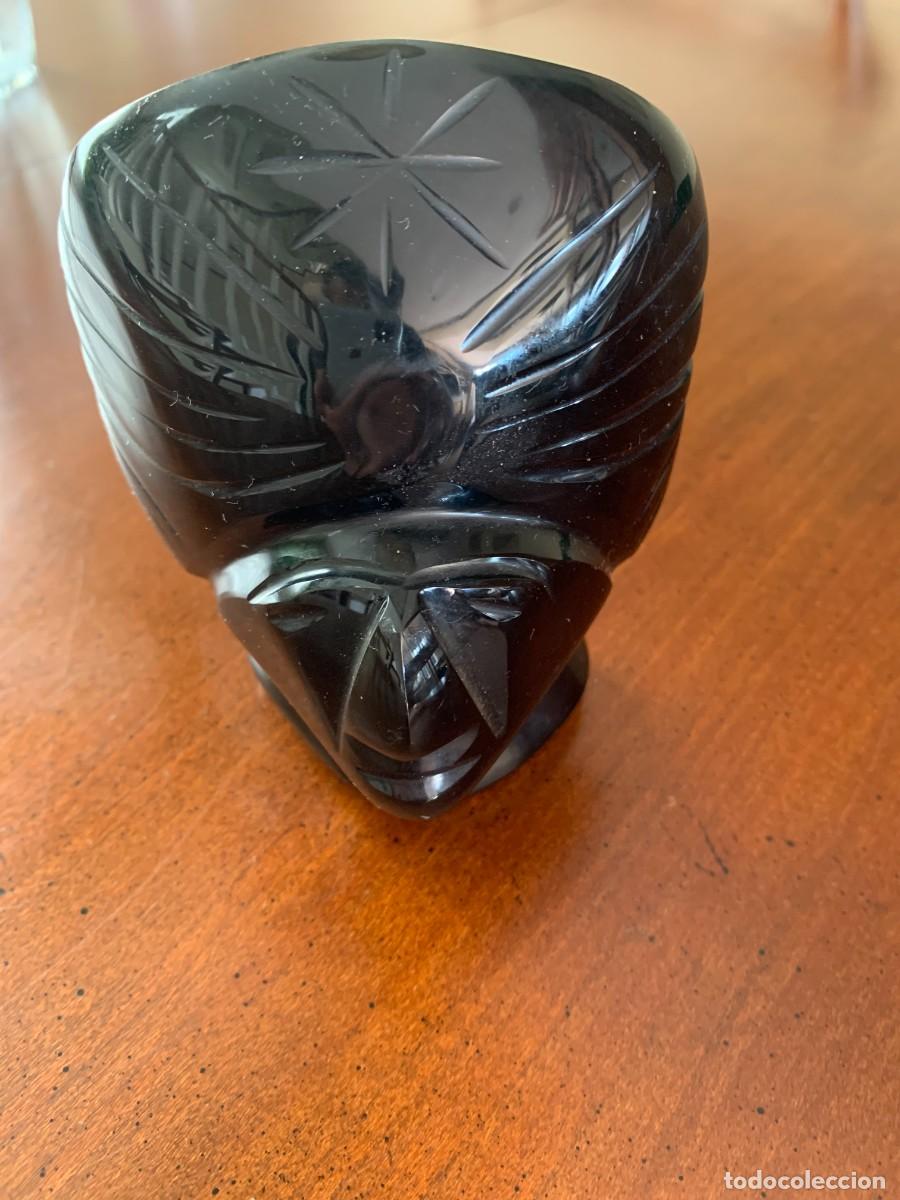 Antig&uuml;edades: Escultura azteca de obsidiana - Foto 2