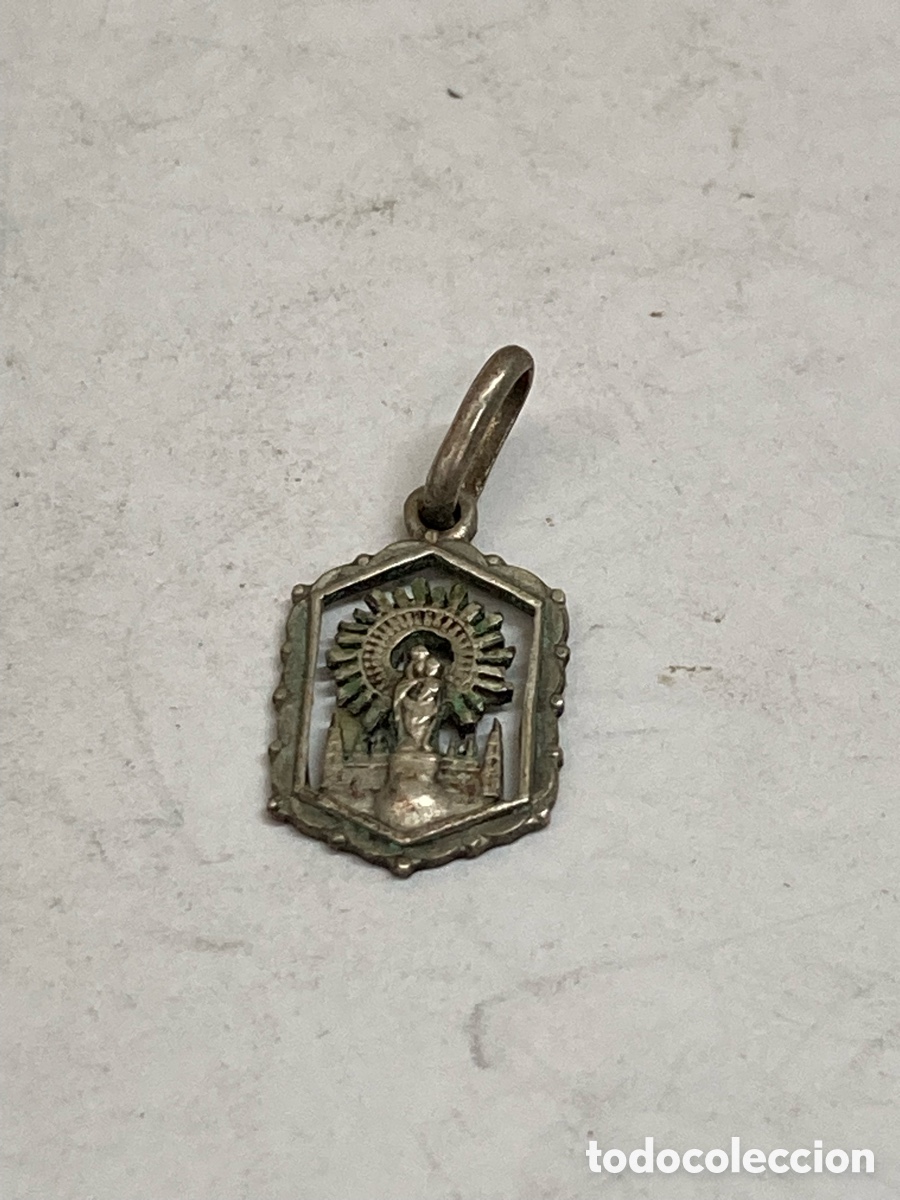 Antig&uuml;edades: Medalla de plata religiosa C441 - Foto 1
