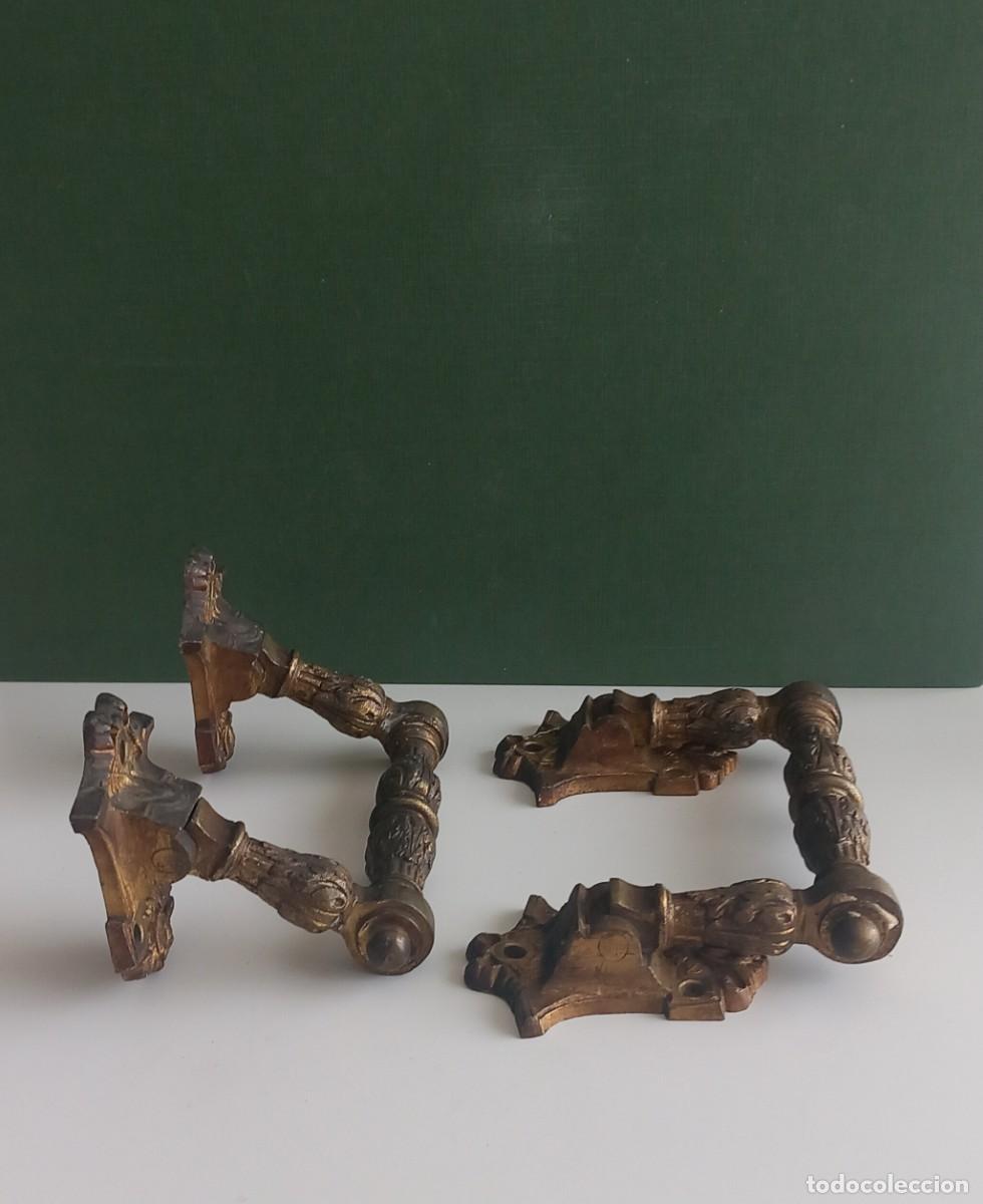 Antig&uuml;edades: DOS ANTIGUAS ASAS DE PIANO . - Foto 3