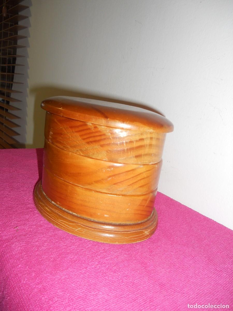 Antig&uuml;edades: ANTIGUA CAJA JOYERO DE MADERA - Foto 3