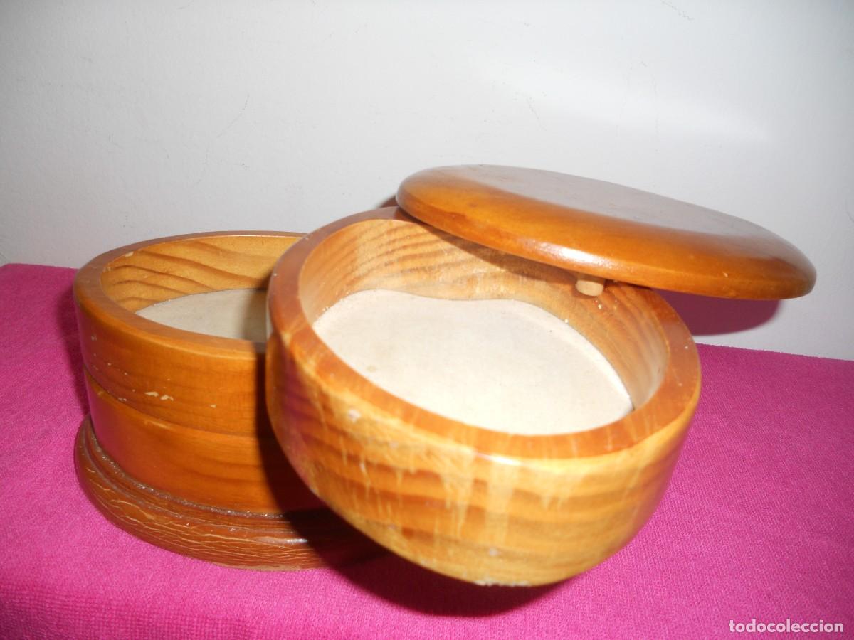 Antig&uuml;edades: ANTIGUA CAJA JOYERO DE MADERA - Foto 8