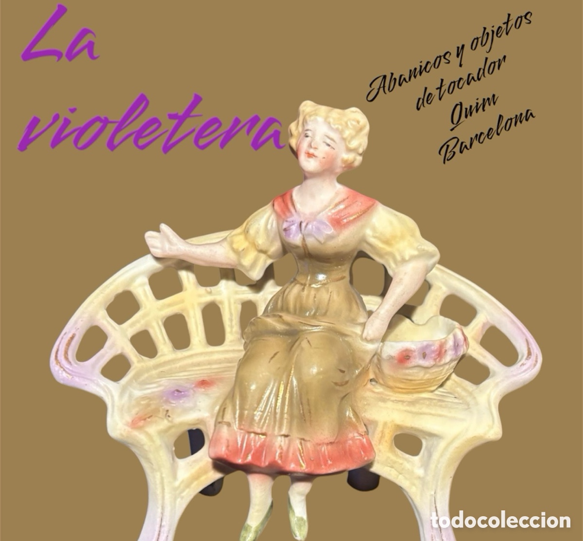 Antig&uuml;edades: PRECIOSO BISCUIT MODERNISTA - Foto 3