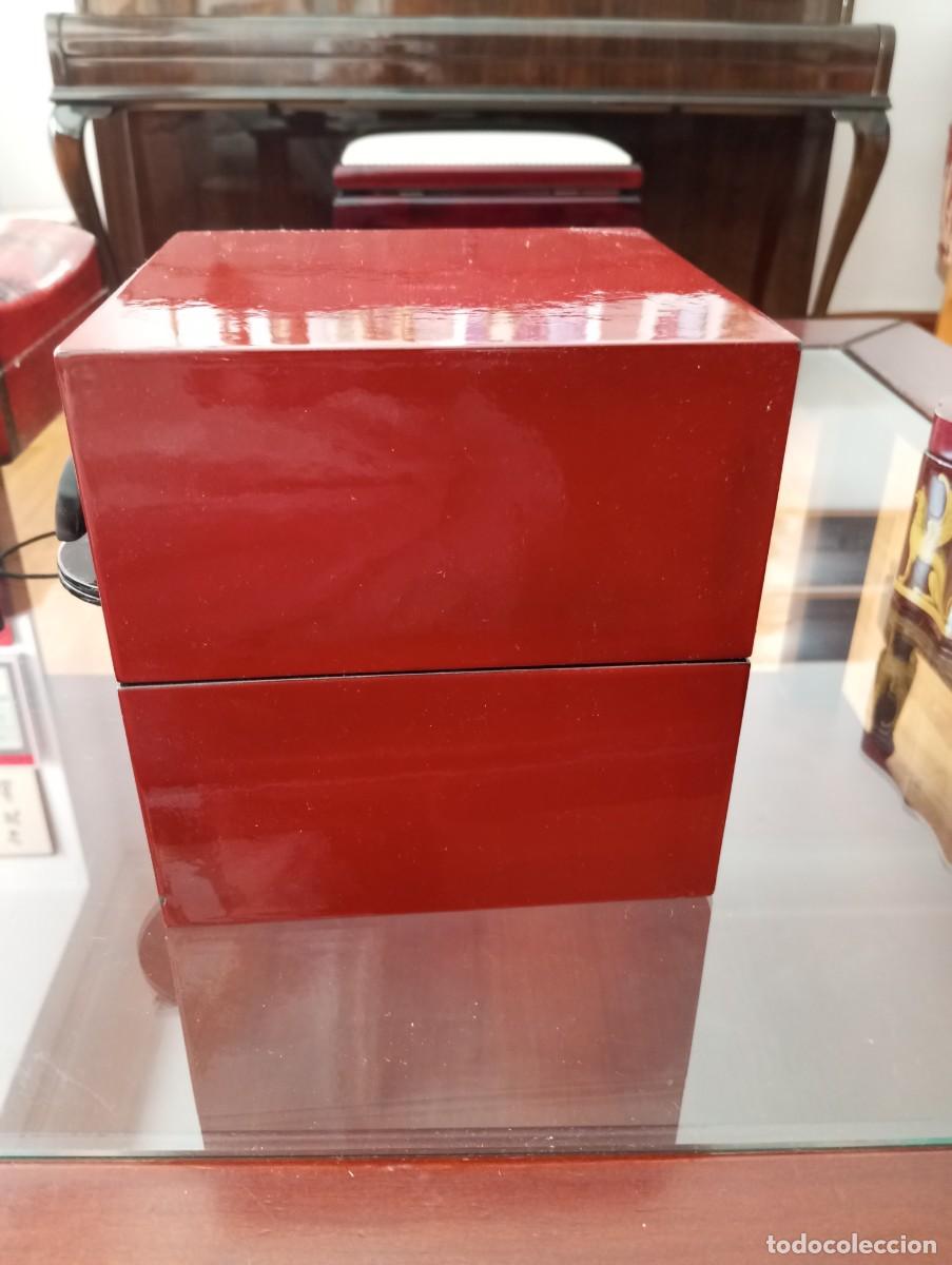 Antig&uuml;edades: CAJA JAPONESA DE MADERA LACADA - Foto 2