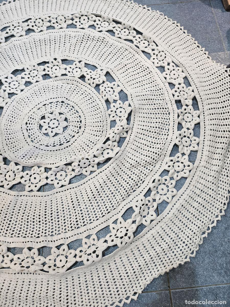 Antig&uuml;edades: pa&ntilde;o de mesa al groche - Foto 4