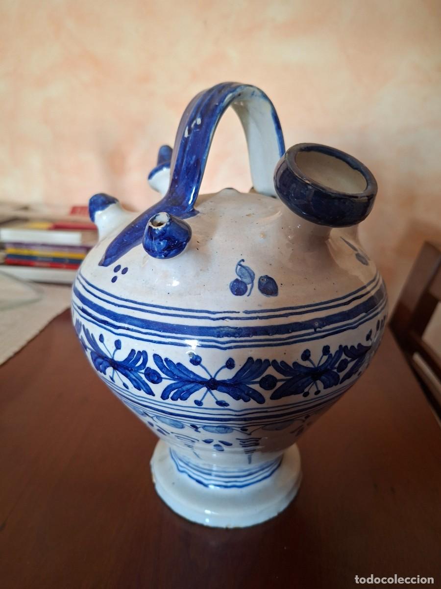 Antig&uuml;edades: Botijo enga&ntilde;o Talavera - Foto 3