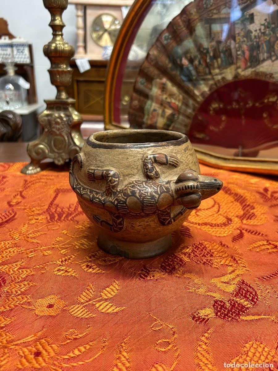 Antig&uuml;edades: Cuenco antiguo de arcilla - Foto 2