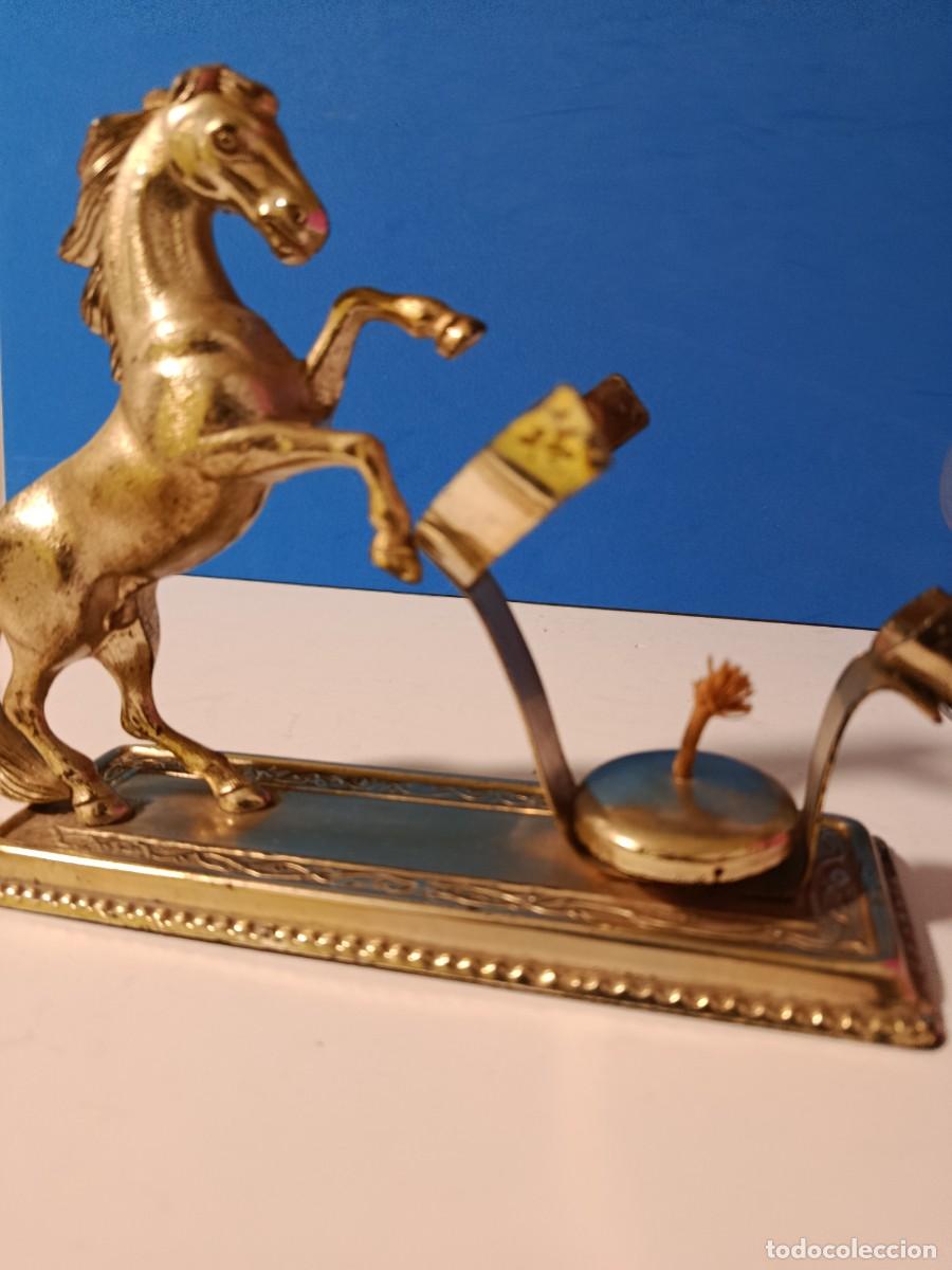 Antig&uuml;edades: CALIENTA COPAS CABALLO DORADO - Foto 4