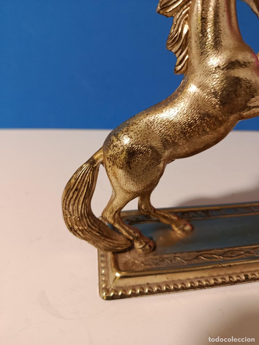 Antig&uuml;edades: CALIENTA COPAS CABALLO DORADO - Foto 5