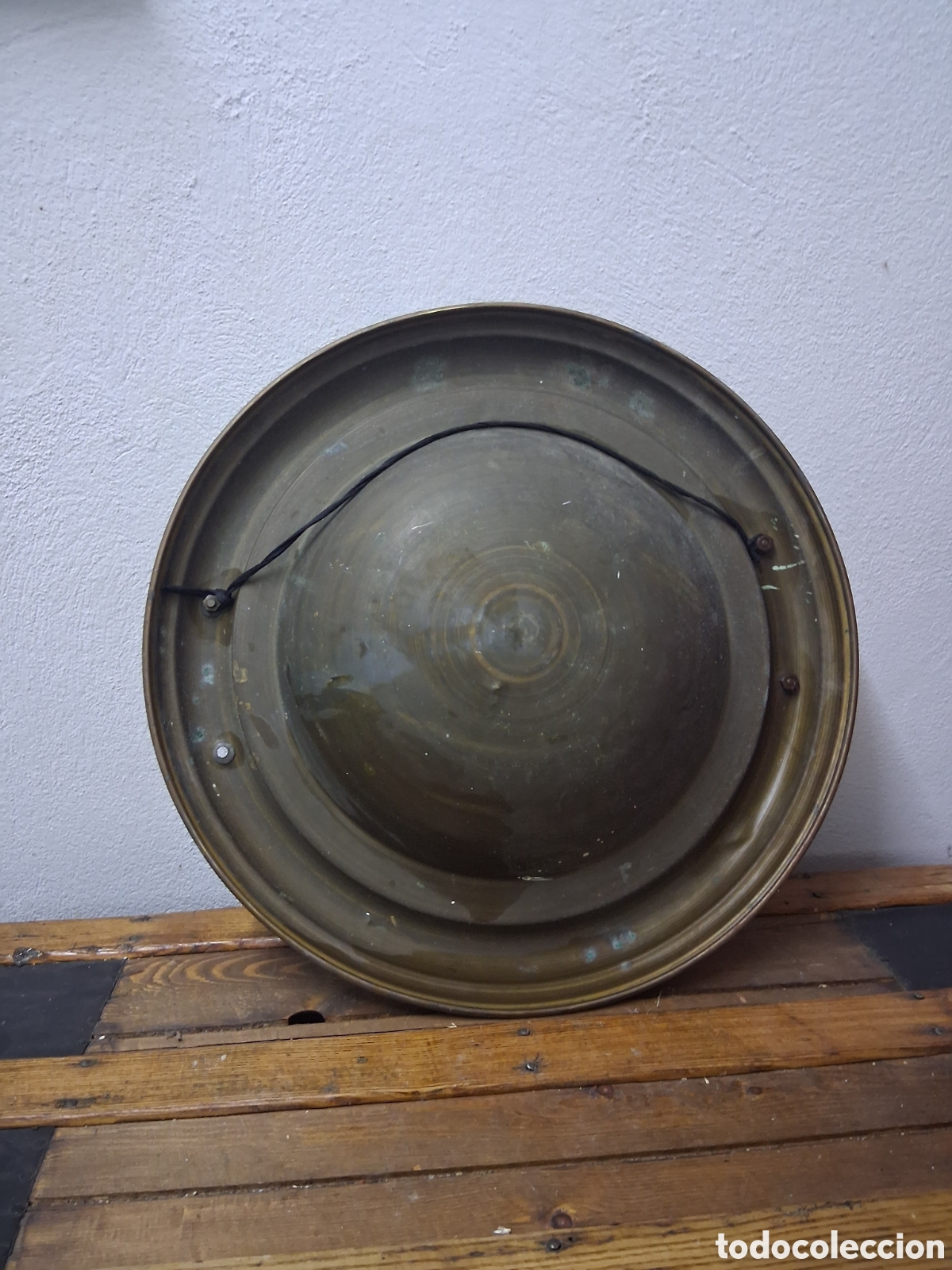 Antig&uuml;edades: Brasero de bronce para mesa camilla 45 cm - Foto 3
