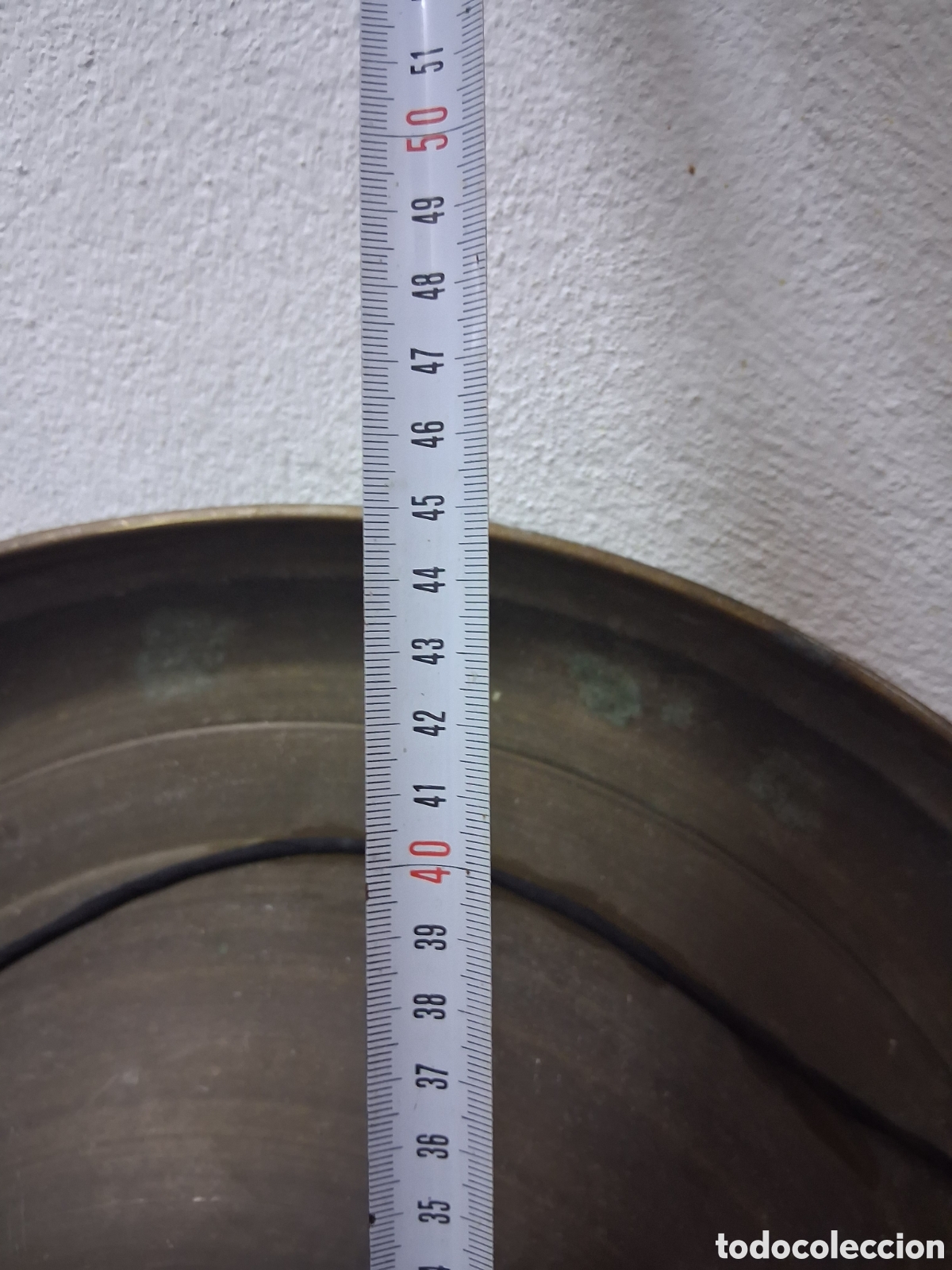 Antig&uuml;edades: Brasero de bronce para mesa camilla 45 cm - Foto 4