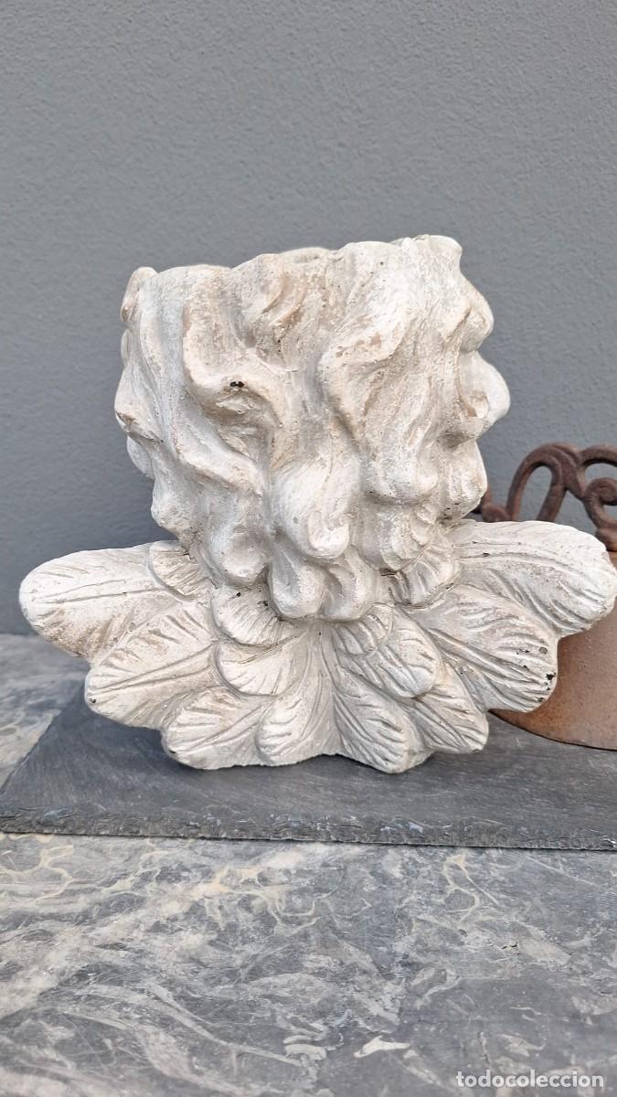Antig&uuml;edades: Maceta Jarr&oacute;n Cemento &Aacute;ngel - Foto 4