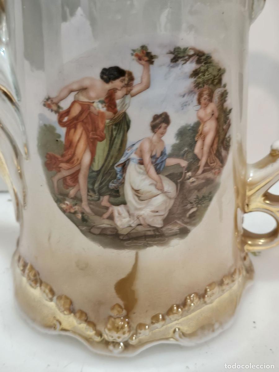 Antig&uuml;edades: tetera de porcelana antigua - Foto 2