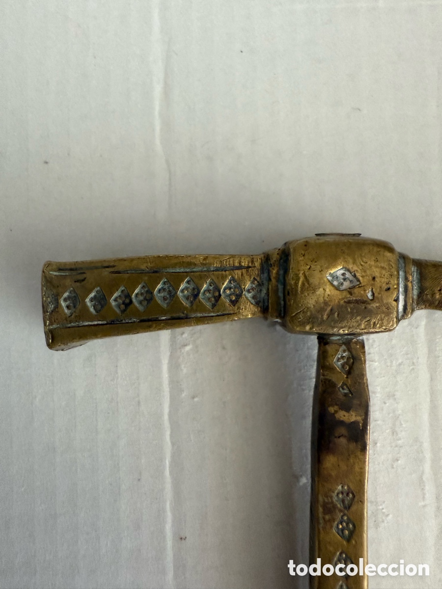 Antig&uuml;edades: Martillo Tuareg de Bronce - Foto 2