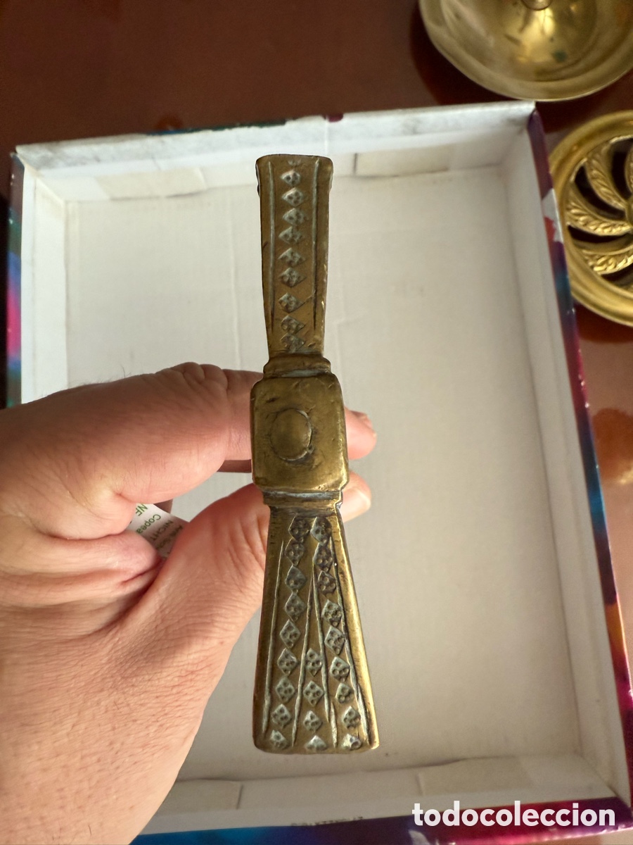 Antig&uuml;edades: Martillo Tuareg de Bronce - Foto 4