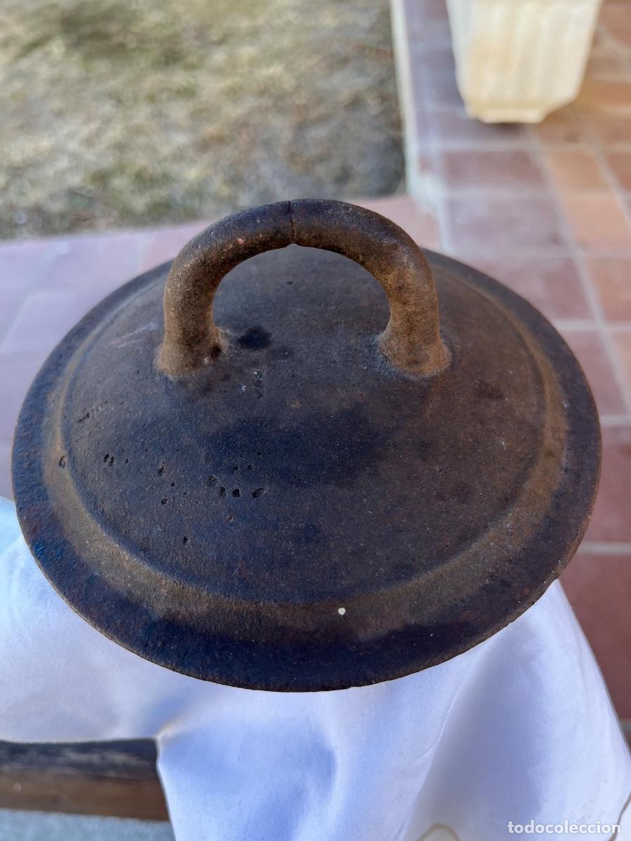 Antig&uuml;edades: Pote, tapa, hierro fundido - Foto 2