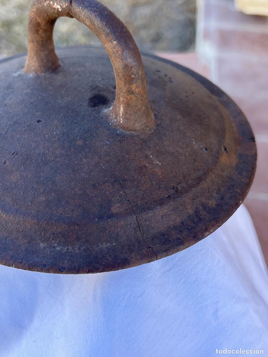 Antig&uuml;edades: Pote, tapa, hierro fundido - Foto 3