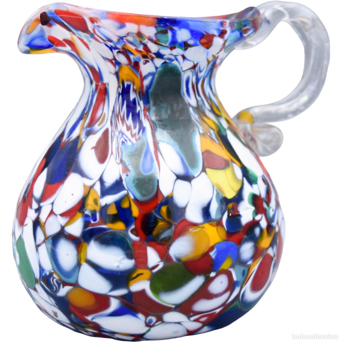 Antig&uuml;edades: Jarra de cristal de Murano - Foto 2