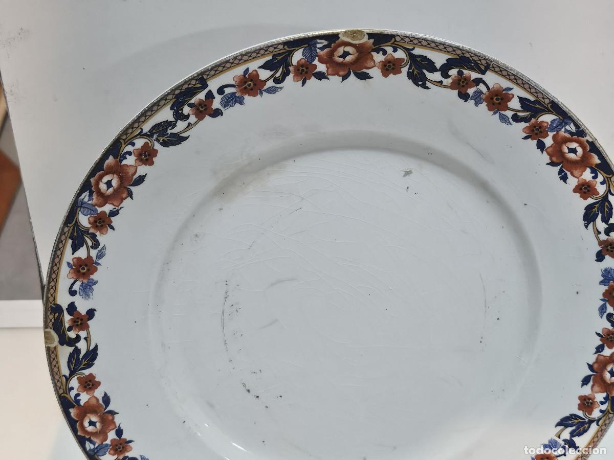 Antig&uuml;edades: parejas de platos antiguo - Foto 2