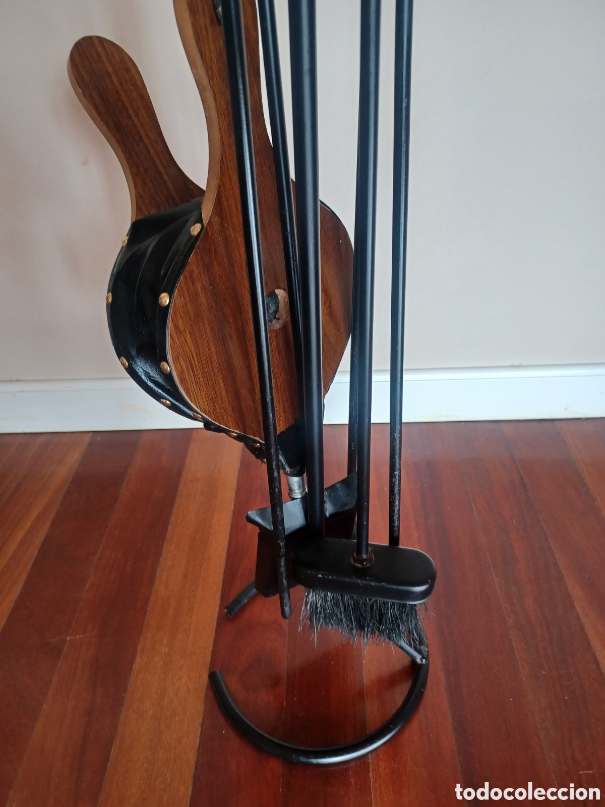Antig&uuml;edades: ​Conjunto de Chimenea de Forja | Set Antiguo Franc&eacute;s - Foto 7