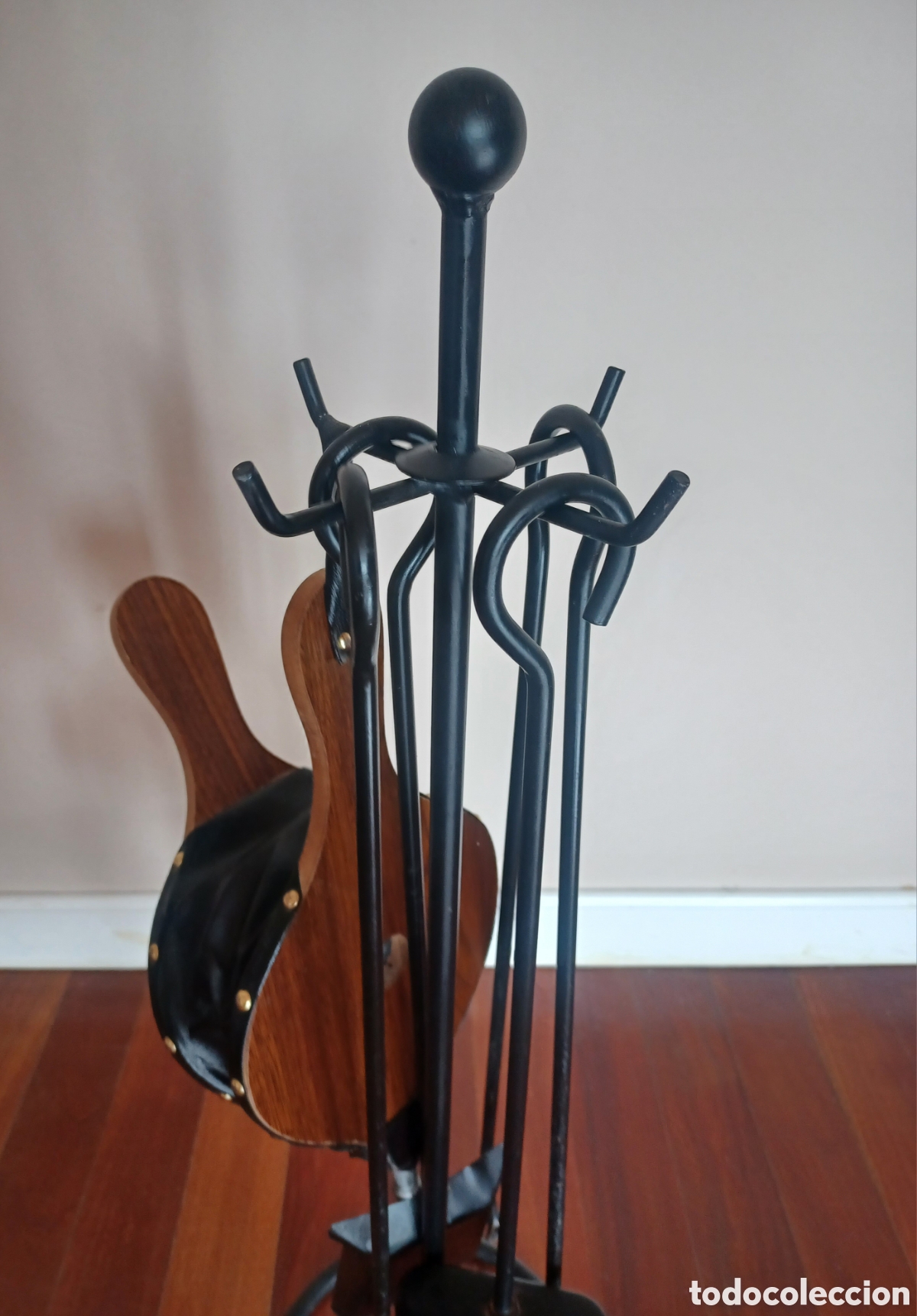 Antig&uuml;edades: ​Conjunto de Chimenea de Forja | Set Antiguo Franc&eacute;s - Foto 8