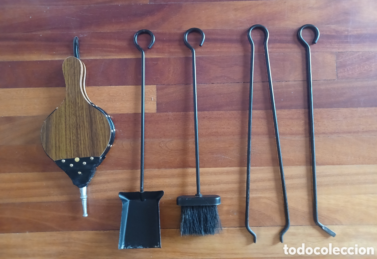 Antig&uuml;edades: ​Conjunto de Chimenea de Forja | Set Antiguo Franc&eacute;s - Foto 11