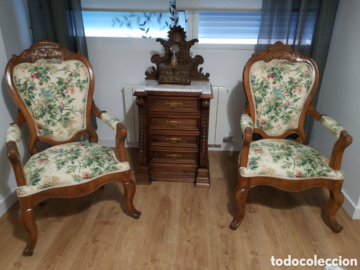 Antig&uuml;edades: Preciosa combinaci&oacute;n de mobiliario dormitorio - Foto 2