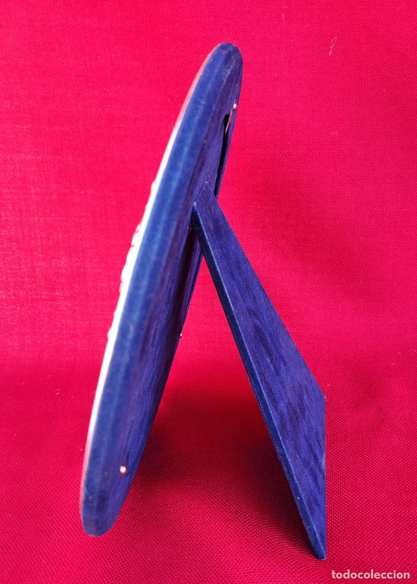 Antig&uuml;edades: Espejo Camilletti, plata 925, 27cm - Foto 2