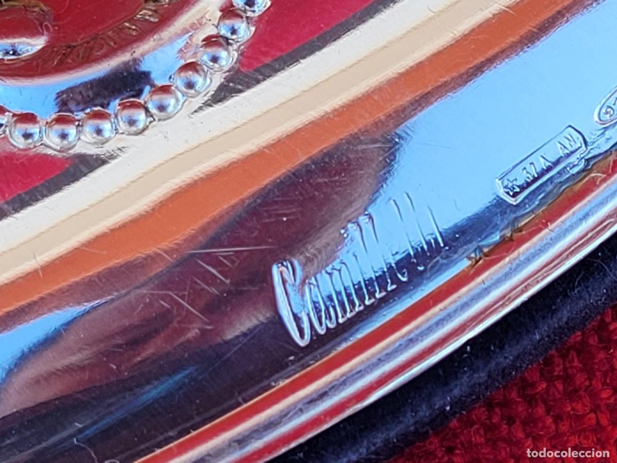 Antig&uuml;edades: Espejo Camilletti, plata 925, 27cm - Foto 6