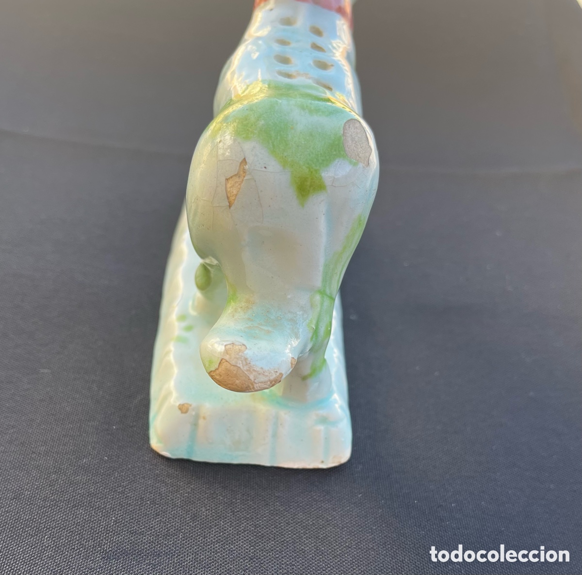 Antig&uuml;edades: Antiguo palillero Sargadelos. - Foto 5
