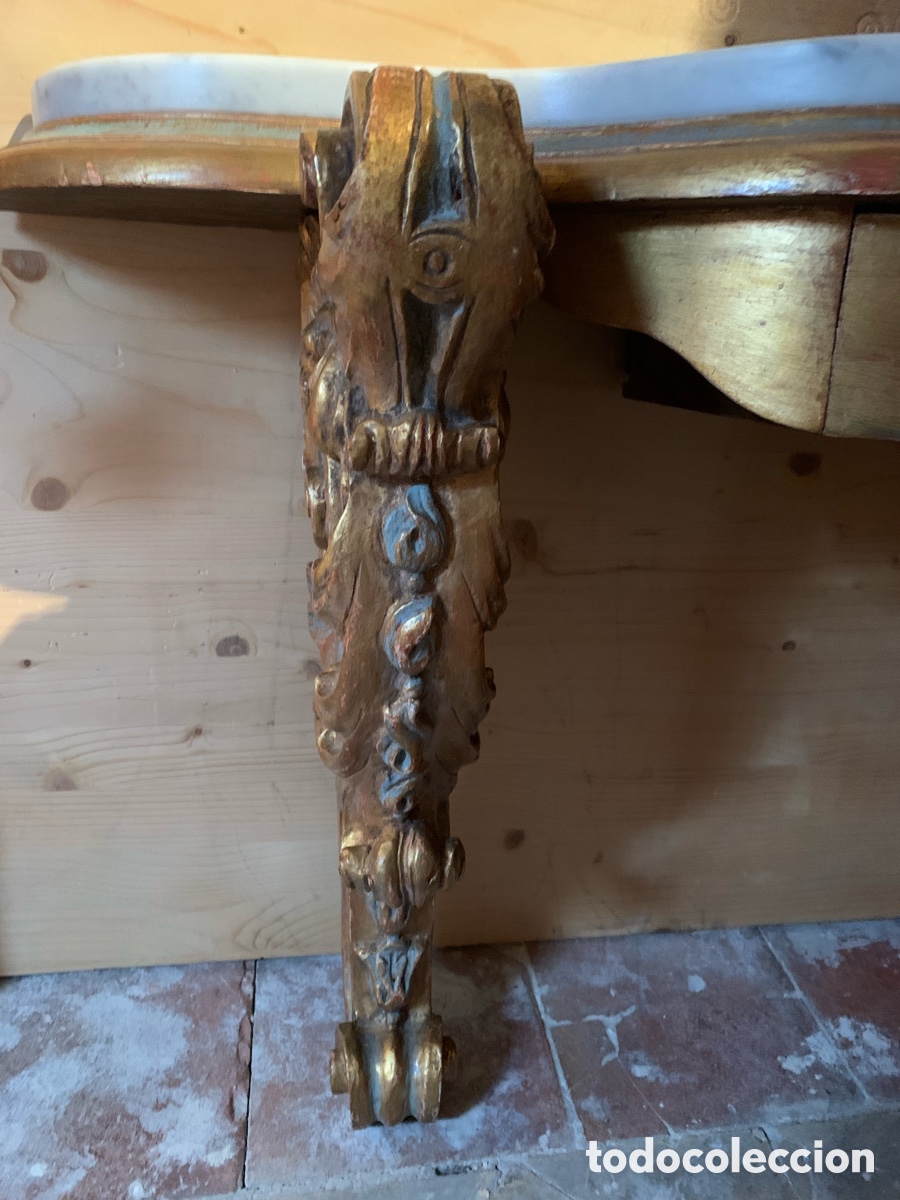 Antig&uuml;edades: M&eacute;nsula madera pared - Foto 4