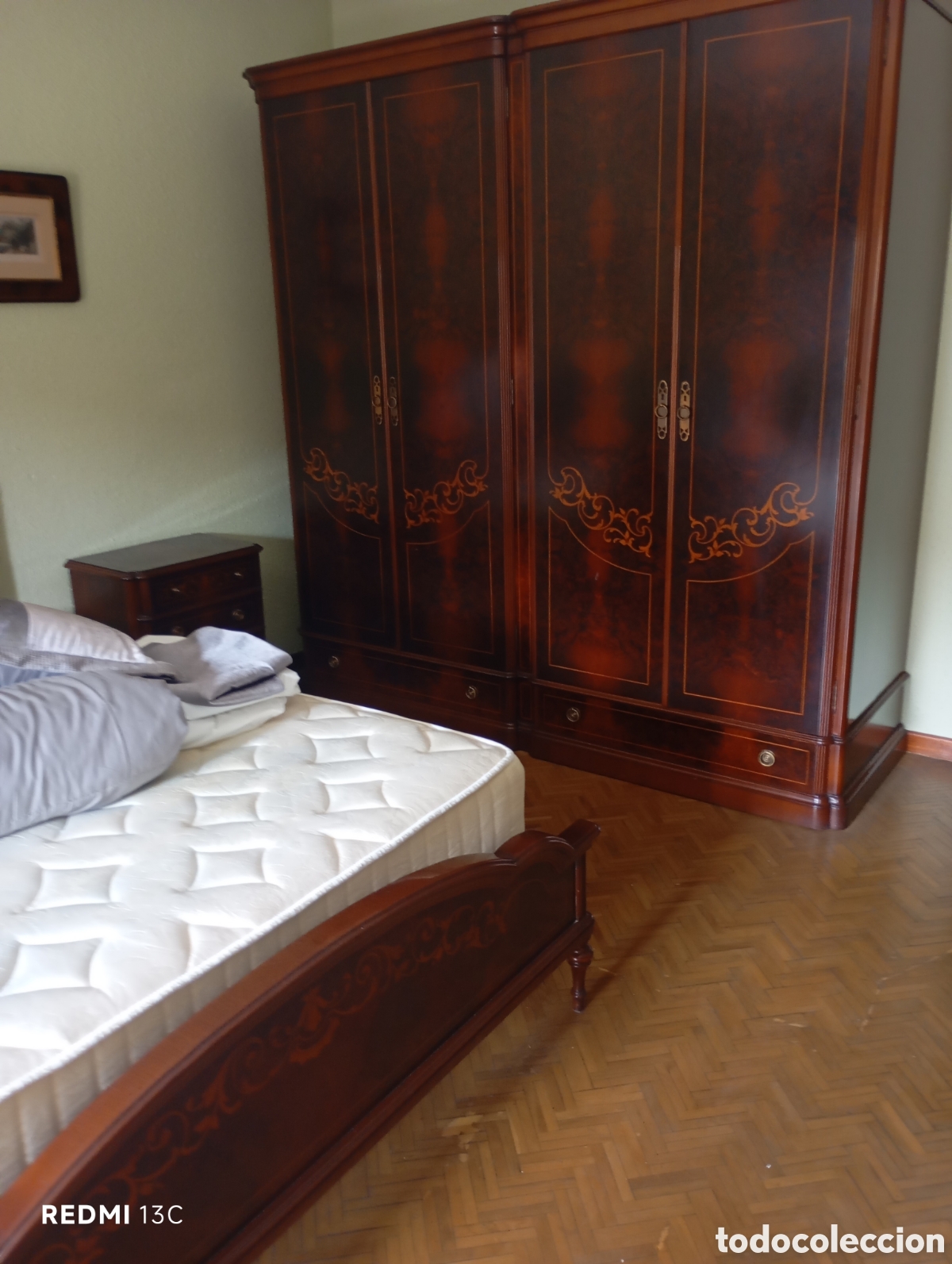 Antig&uuml;edades: Dormitorio de matrimonio completo - Foto 3