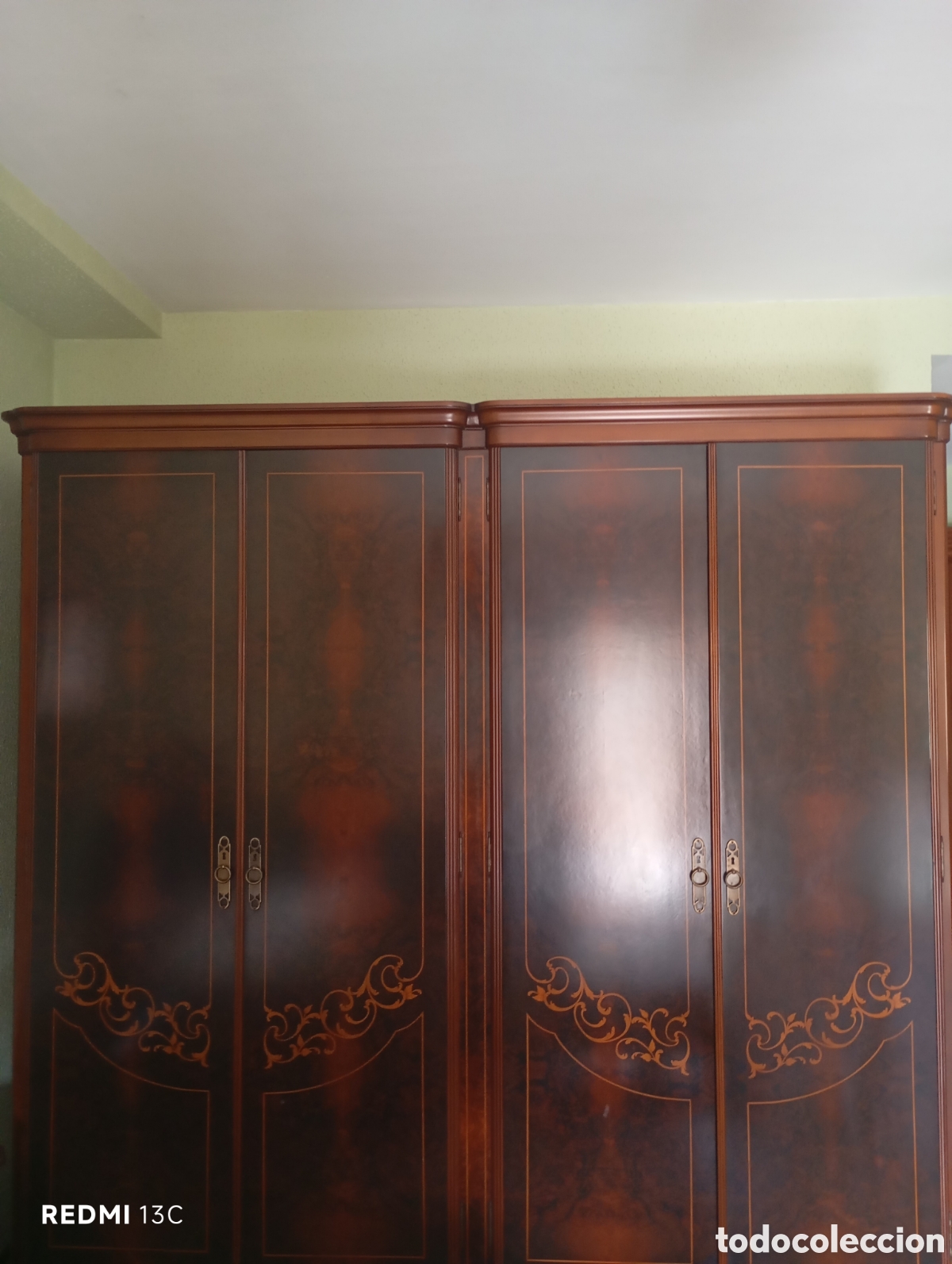Antig&uuml;edades: Dormitorio de matrimonio completo - Foto 6