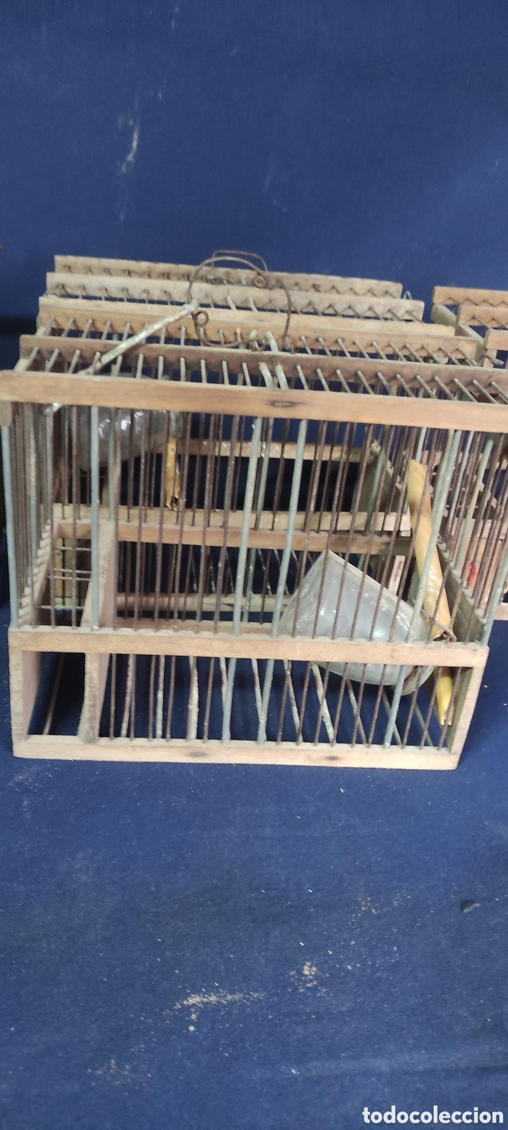 Antig&uuml;edades: Conjunto de 4 jaulas de aves - Foto 5