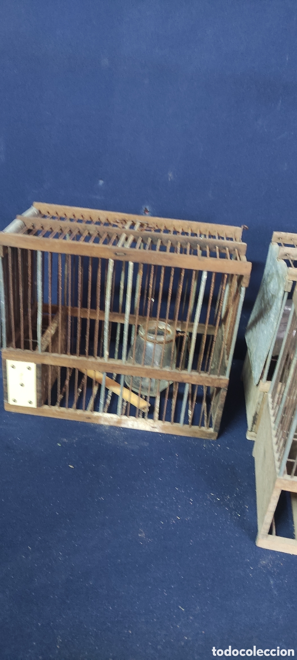 Antig&uuml;edades: Conjunto de 4 jaulas de aves - Foto 6