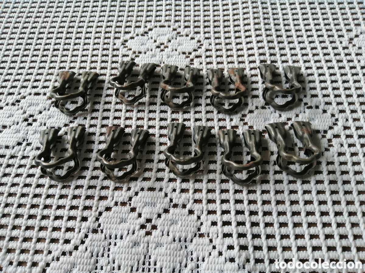 Antig&uuml;edades: PINZAS PARA COLGAR CORTINAS - Foto 3