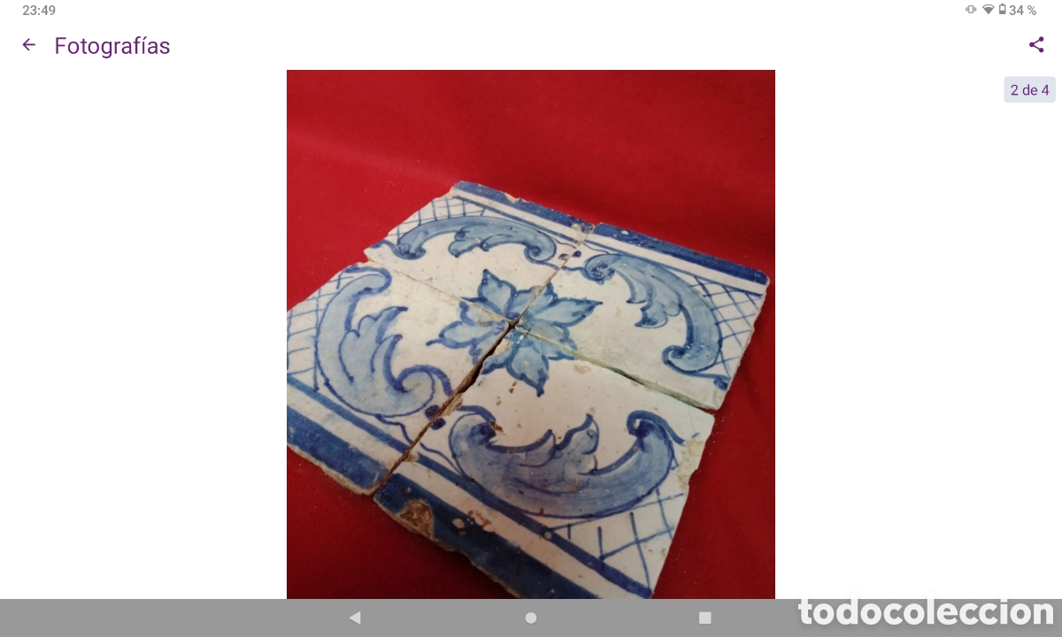 Antig&uuml;edades: Conjunto de antiguos azulejos - Foto 2