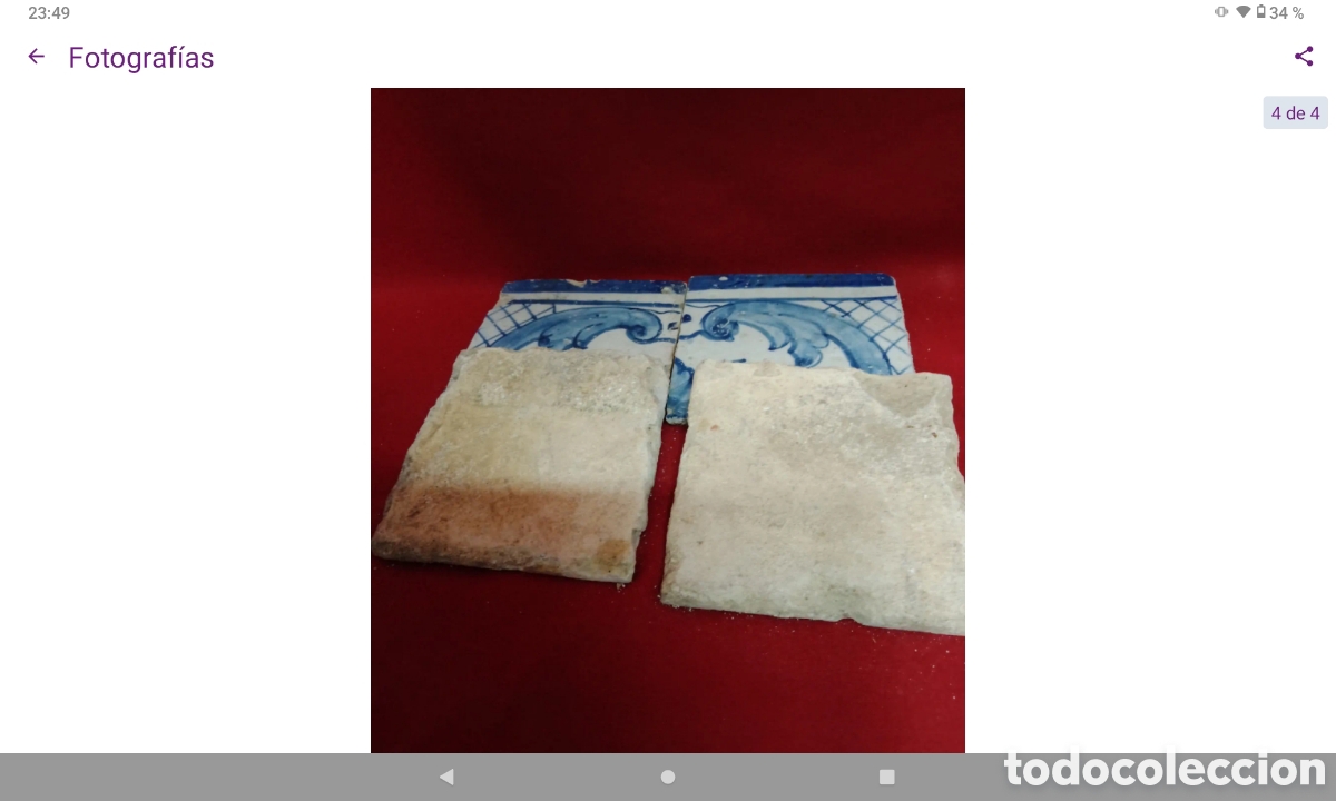 Antig&uuml;edades: Conjunto de antiguos azulejos - Foto 4