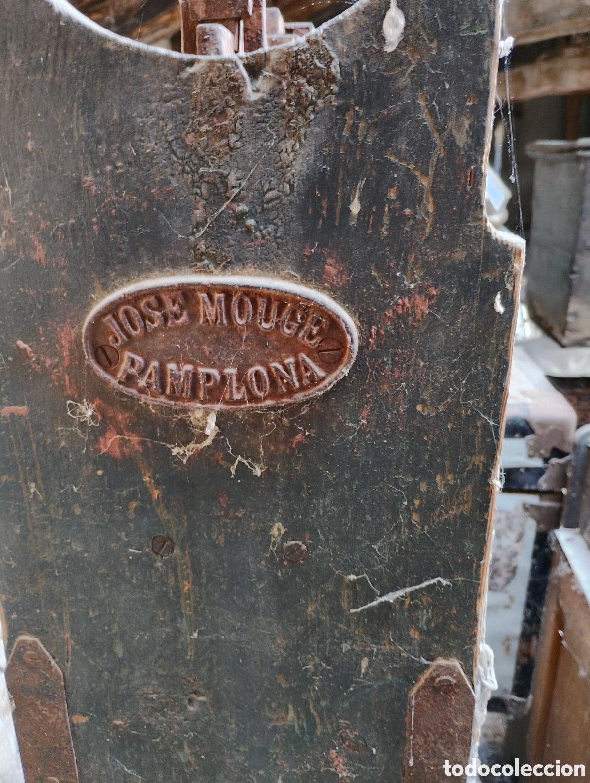 Antig&uuml;edades: BASCULA ROMANA JOSE MOUGE - Foto 3