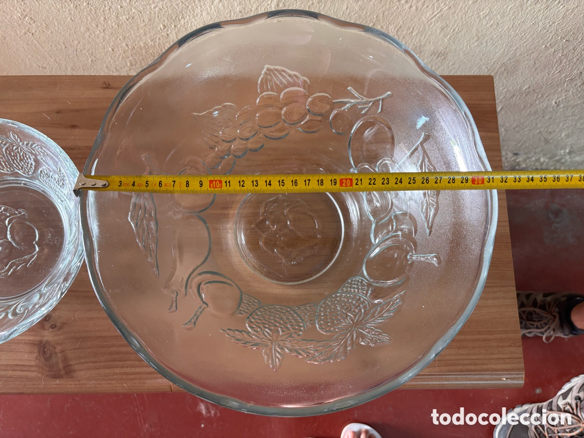 Antig&uuml;edades: Fruteros de cristal ingl&eacute;s - Foto 3