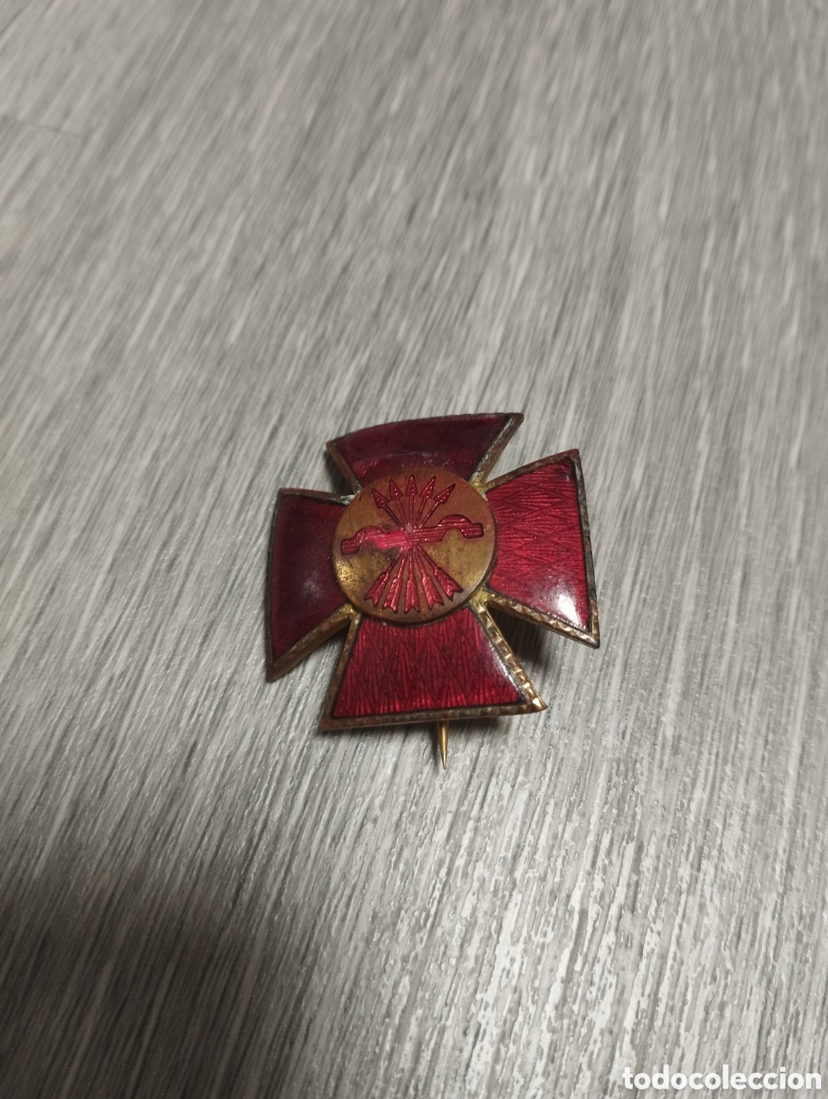 Antig&uuml;edades: Insignia Divisi&oacute;n Azul - Foto 1