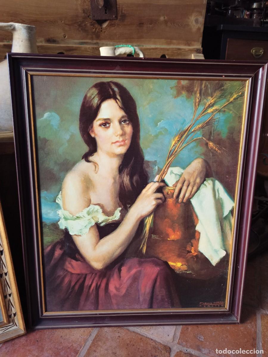 Antig&uuml;edades: Lote de cuadros con bonitos marcos - Foto 5