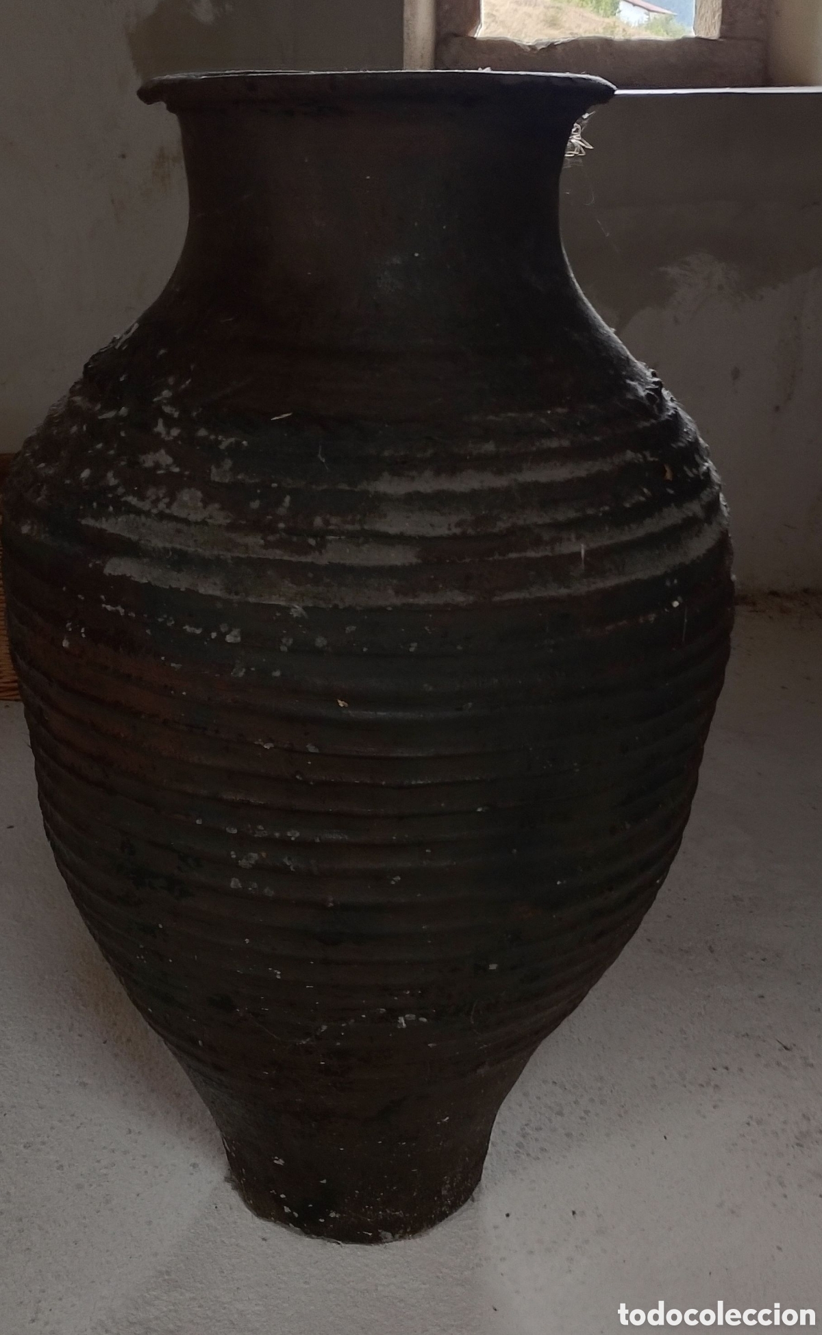 Antig&uuml;edades: Tinaja para aceite de barro - Foto 1